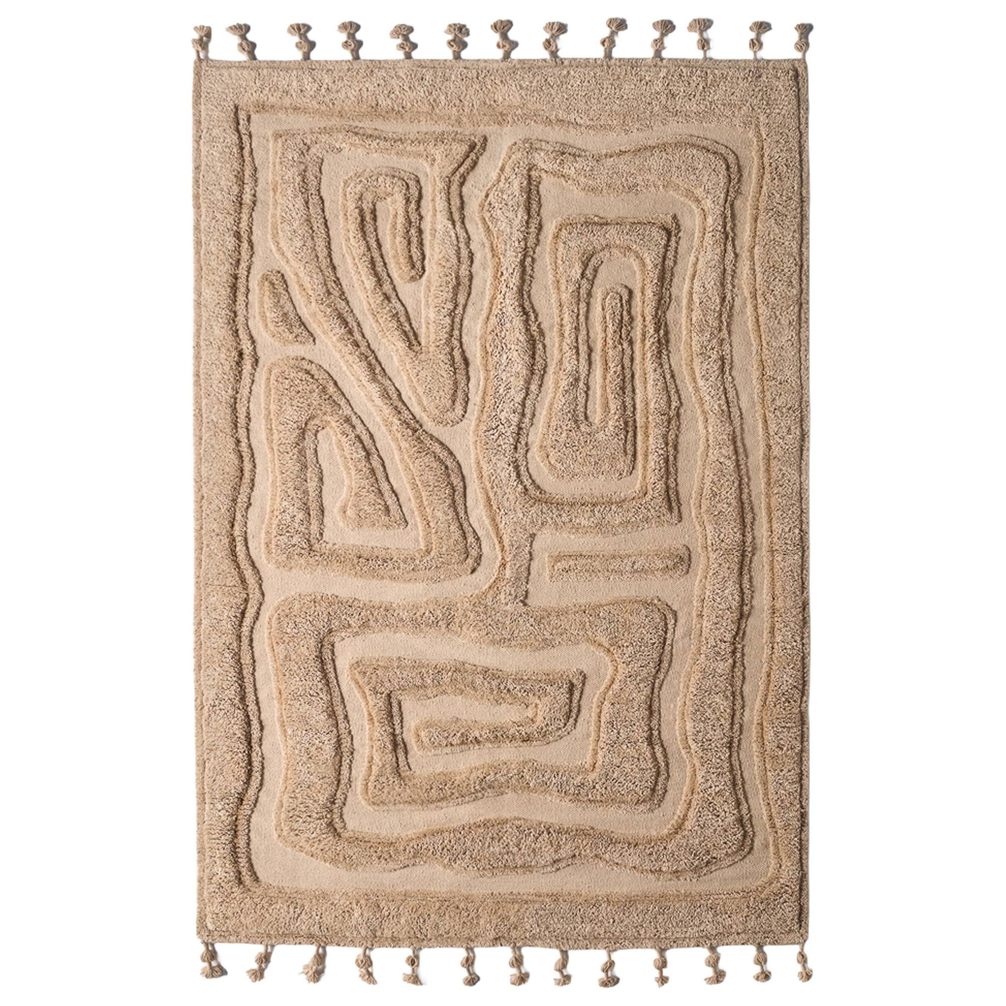 Dusty Deco - Beaten Track Rug Ginger 250x350 - Uld tæpper - Matthew Williamson - Beige - Uld