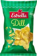 Chips Dill 160 g Estrella