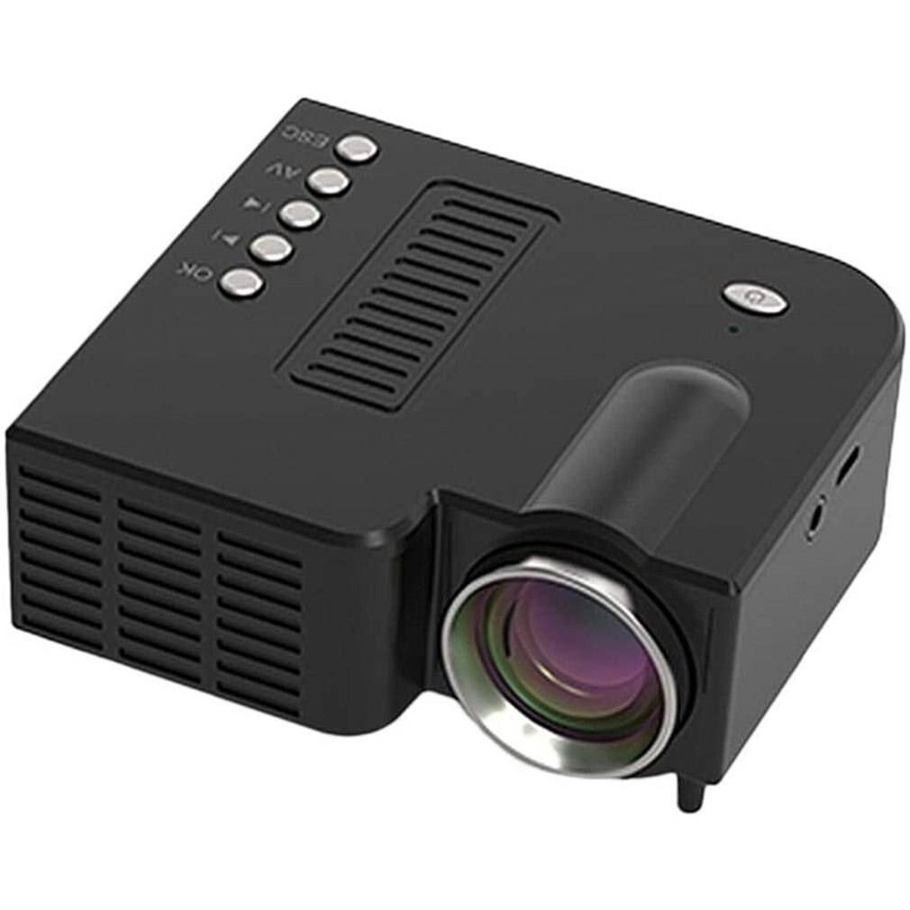 Mini Projektor UC28 LED 4K - Vit