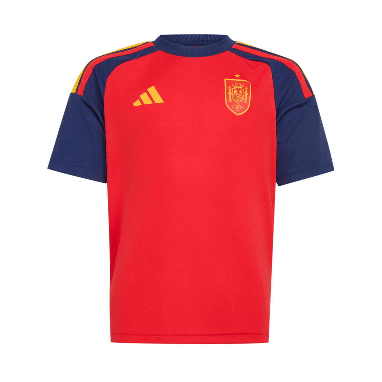 Adidas - Spanien 26/27 Fan T-shirt - 140  - Rød
