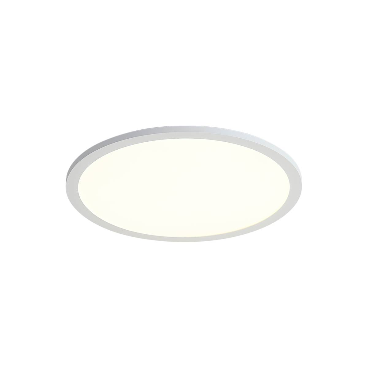 Smart LED panel hvid 40 cm inkl. LED dæmp til varm med fjernbetjening - Knob
