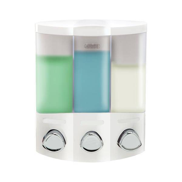 HeFe Trio sæbedispenser i hvid