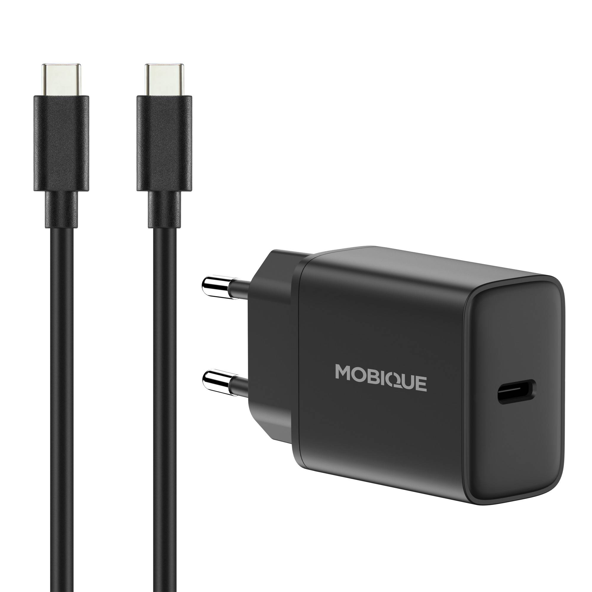 Laddare Apple iPad Air 11 8th Gen (2026) - USB-C 2m kabel & väggladdare, Svart