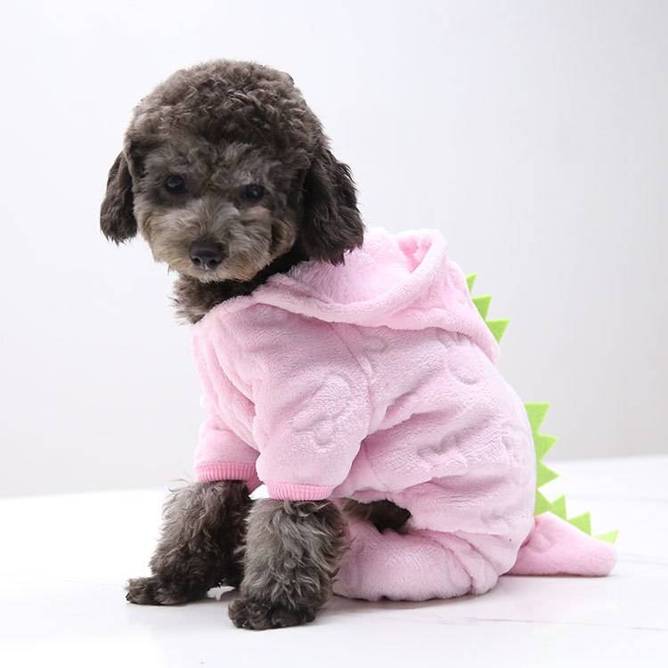 Nät röd sprack liten gul anka dagis tecknad ryggsäck husdjur kläder hund katt leveranser vår sommar och höst - Rosa / Xl