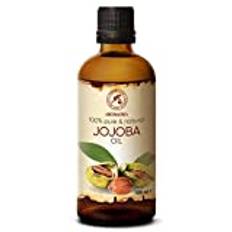 Gold Native Jojoba Oil 100ml - Cold Pressed - Argentina - Simmondsia Chinensis Seed Oil - 100% Pure & Natural - Intensive Facial Care - Hair - for Massage - Body Care