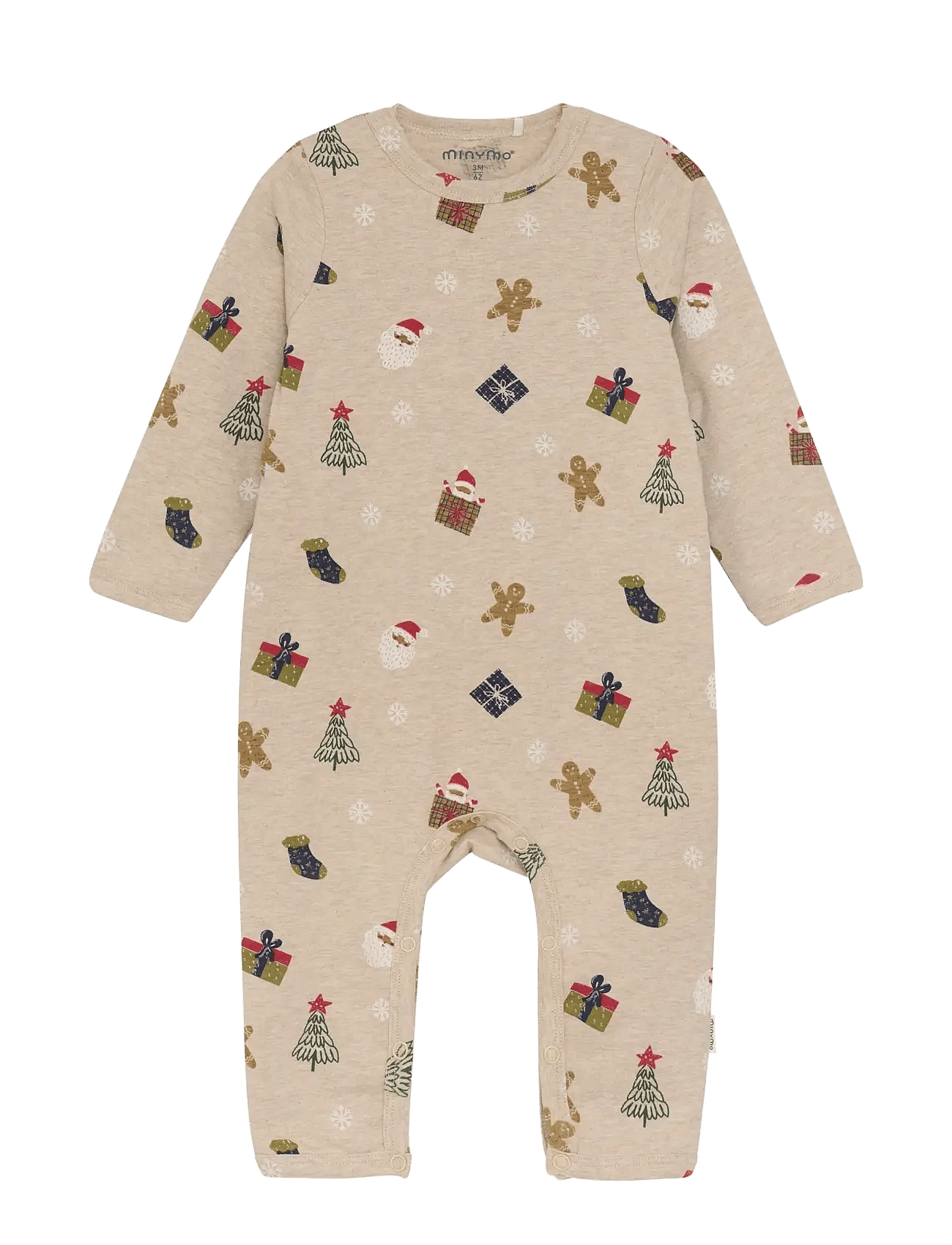 MINYMO Suit Ls Aop | Beige | 68