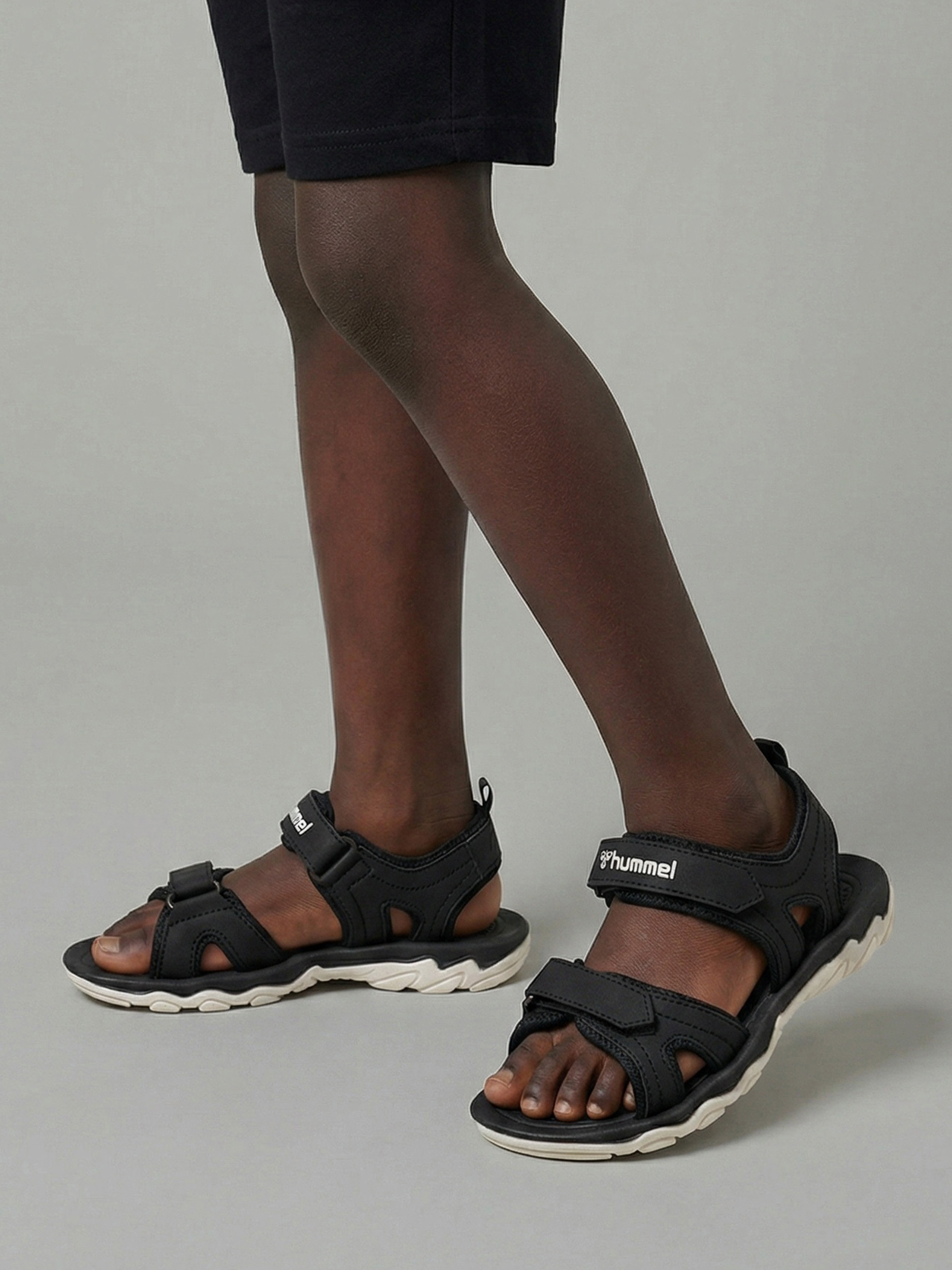 Hummel - Sandal Sport Jr | Black | Sports Sandals | Børn | Str. 36 - Hurtig levering 1-2 hverdage
