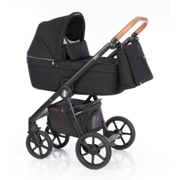 COSS BLACK barnevogn 3 i 1 Liggemål: 83 cm x 36 cm
