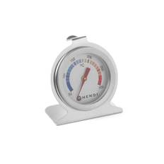 Ovn Termometer, 60x40x(H)70mm, Måleområde: +50 til +300°C, Rustfrit Stål, stk