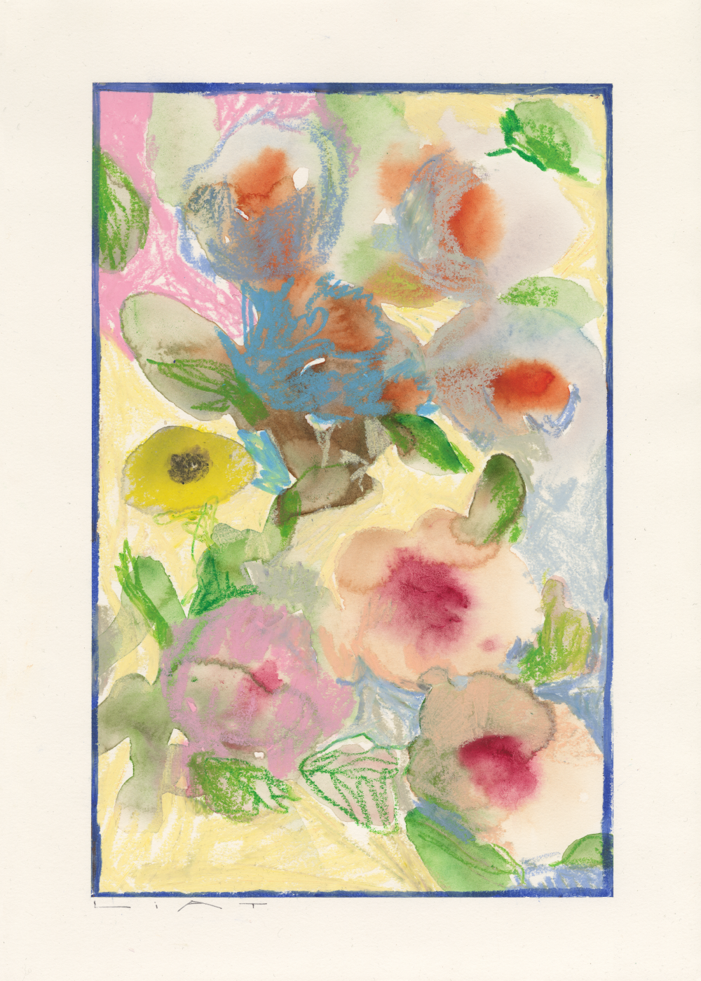 Flower Window - 100x140 cm (100x140 cm)