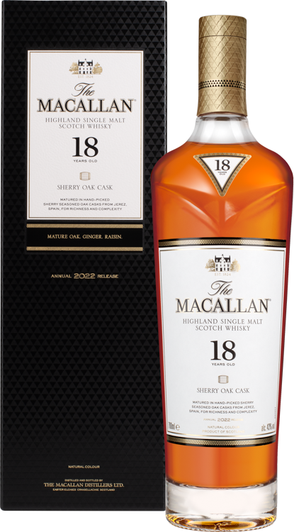 Macallan Sherry Oak 18 years old