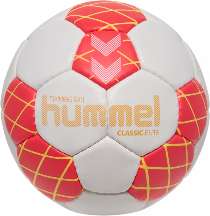 Hummel Classic Elite Håndbold - Rød & Gul - Str. 3
