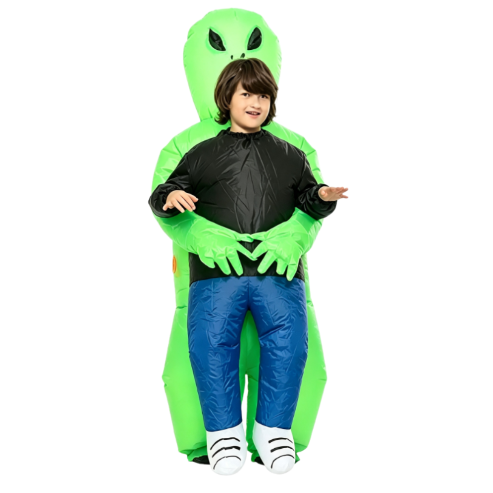 3D Oppusteligt Piggy Back Ride On Cosplay Kostume med Ventilator til Voksne og Teenagere – Fest