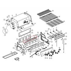 Broil King Rotisserie brännare Baron 490 9229-83