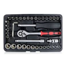 Homeworx Hylsnyckelsats - 1/4" 40 delar
