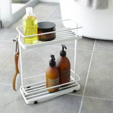 Yamazaki 2 tier Tower Rack til Shampoo, hvid