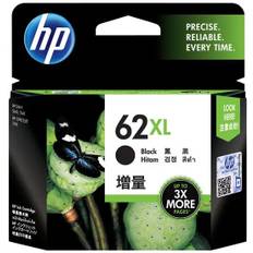 HP 62XL - 12 ml - Lång livslängd - svart - original - blister - bläckpatron