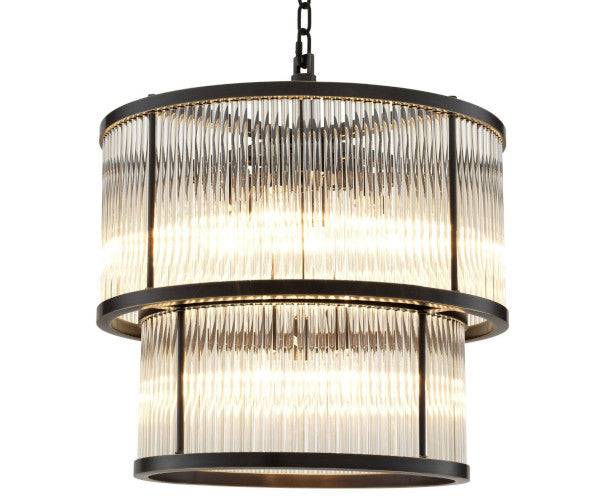 Eichholtz Pasadena lysekrone - bronze