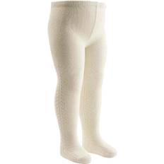 Müsli by Green Cotton Lace Stockings Baby Str 80/86 - Balsam Cream Strømpebukser Bomuld hos Magasin