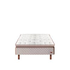 DUX - DUX 1001 120 x 200 cm Firm DUX Xupport Plus - Mahogany - Senge - Beige,Grå