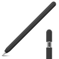 Apple Pencil (USB-C) Ahastyle PT65-3 silikonfodral (Öppen Förpackning - Utmärkt) - svart