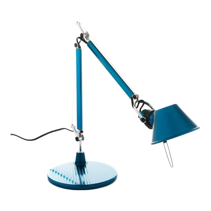 Tolomeo - Micro - Bordlampe - Anodized Blå - Artemide