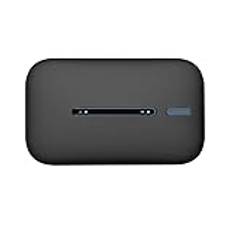 Skyddsfodral för Huawei Mobile WiFi 3 Pro, anti-fall och repfritt mjukt silikonskal, tvättbart skydd med nyckelband för WiFi 3 Pro-tillbehör (svart)