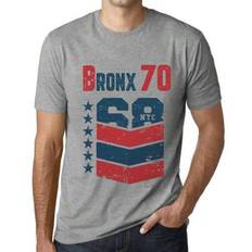 Grafisk T-shirt Herr Bronx 70 Män Vintage Gåvor 70-års Födelsedag & Årsdag Present 70 År 1954 Nyhet - Grå (3XL,4XL,5XL,L,M,S,XL,XS,XXL)