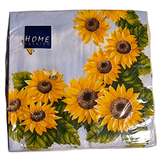 Home Fashion Lunchservett 33x33 cm 20-Pack Solrosor 219791