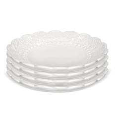 Servis set Assiett Cult Design Orient Vit 19cm 4 delar