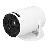 Miniprojektor, Projektor med Wifi och Bluetooth, 4K 1080P-stöd Bärbar Projektor 180° Roterbar 60-tums Skärm Filmprojektor Auto Keystone-kompatibel för Bärbar Dator, Smartphone