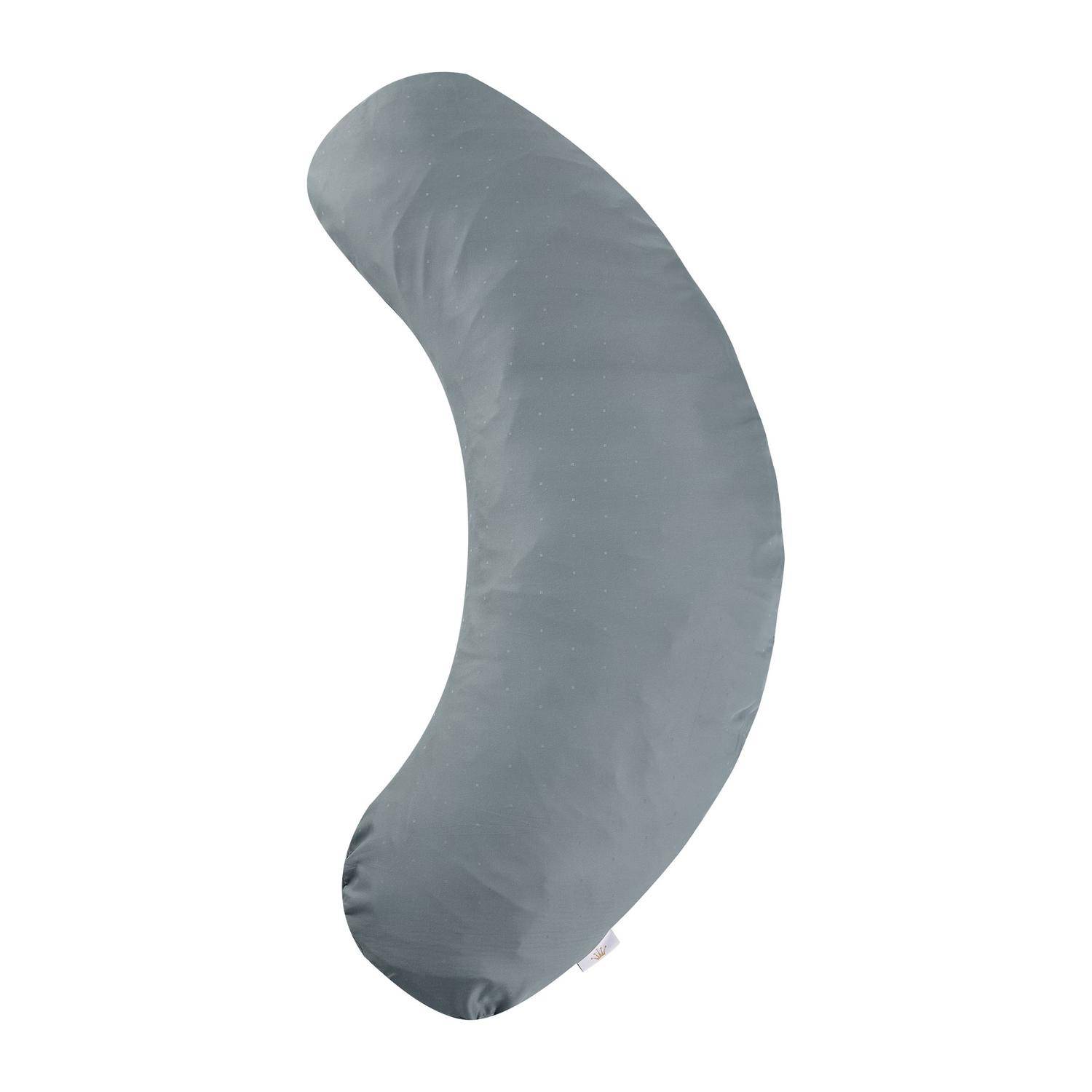 Kroppskudde Gravidkudde Bella Grå Tencel