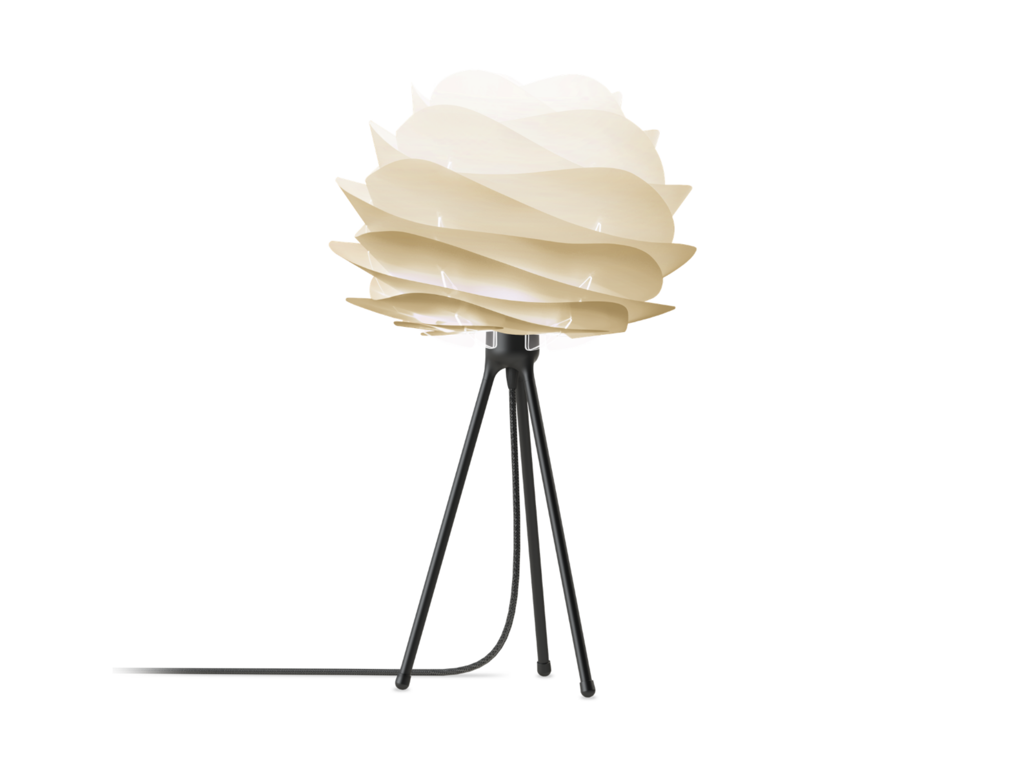 UMAGE - Carmina mini bordlampe - Black / Dunes