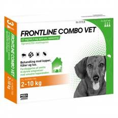 Frontline Combo, Hund (Lopper/flåter/lus) (2-10 kg)