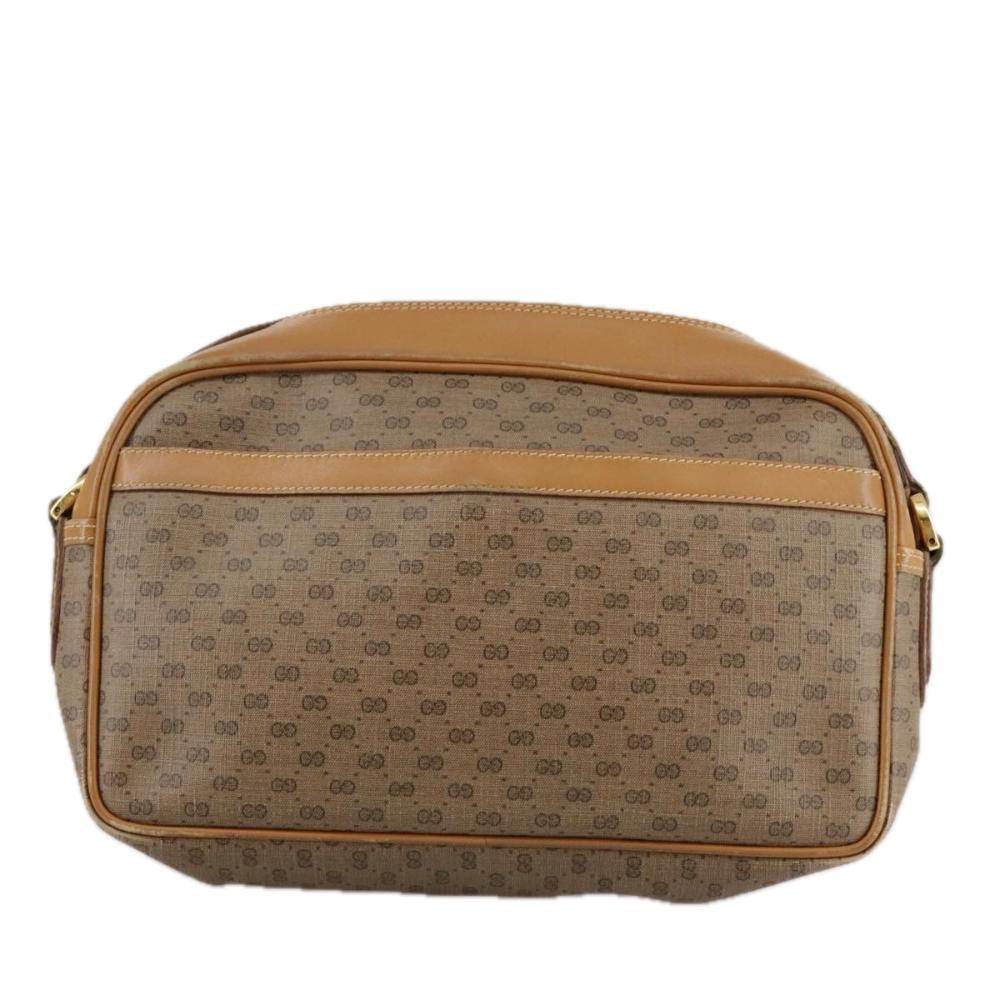 Gucci Vintage Crossbody Bag Stl.  - Beige (W 25cm x H 16cm x D 5cm)
