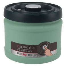 Airtight Stainless Steel Kitchen Food Storage Container Press Type Vacuum Storage Tea Can Coffee