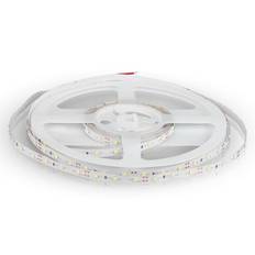 V-Tac 3,6W/m LED strip - 5m, 60 LED pr. meter, Farvet lys - Farve : Rød