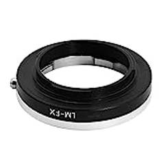 Metall M till X kameralins montering adapter ring för Leica M LM Voigtlander lins för Fujifilm Fuji X XF