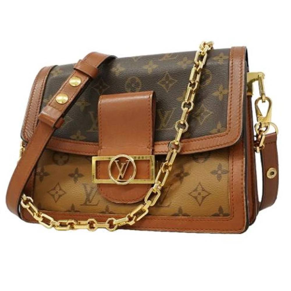 Louis Vuitton Vintage Pre-owned Vintage Skuldertaske - Vintage - Dame - Brun - ONE SIZE - Uld