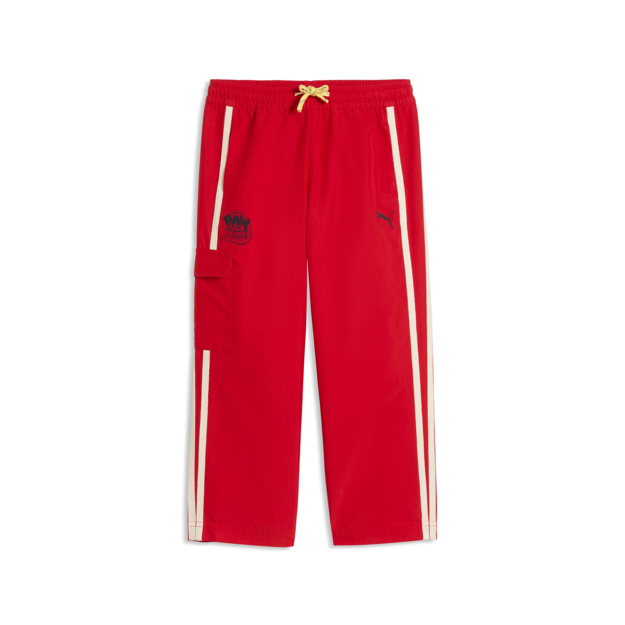 PUMA x PAW PATROL T7 Relaxed Track Pants Kids, Collections, Red, 5-6Y