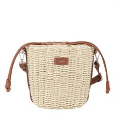 ULRIKA DESIGN Basket Straw - Stråväska Brun