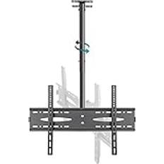 tv wall mount' Universellt TV-ställ Multifunktionsjusterbart vridbart TV-takfäste, passar 40-65 tums LED-skärm, 35° nedfällbar, rymmer upp till 110lb TV-fäste TV-stativ wall mount tv bracket