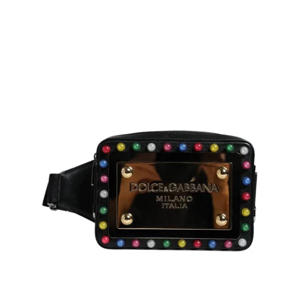 Dolce & Gabbana Pre-owned - Pre-owned Laeder crossbodyvskor Vintage - Dam - ONE Size -