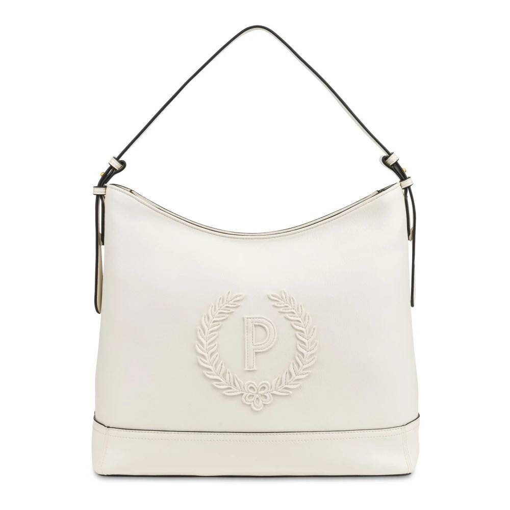 Pollini Hobo Crown - Tasker - Dame - Hvid - ONE SIZE - Uld