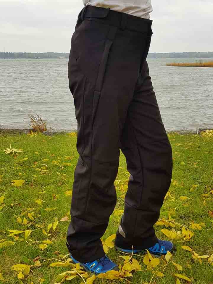 Slaskis Supreme Softshellbyxa Svart Barn Junior