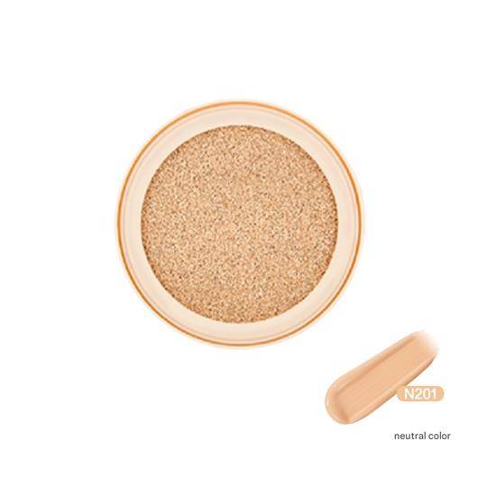 The Face Shop Ink Lasting Cushion Slim Fit Ny SPF35 PA++ Huvud 12g, Påfyllning 12g (9 Alternativ) #N201 refill