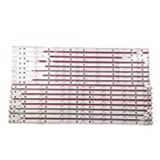 HCZION 16st LED Strip passform for Philips 65 '' TV LB-PC3030-GJUHD658X14ADM2-R/L-H 65PUS6121 / 12 65PUF6656 / T3 LD65P19U 65ADM2-L 65ADM2-R TV-bakgrundsbelysningsremsor