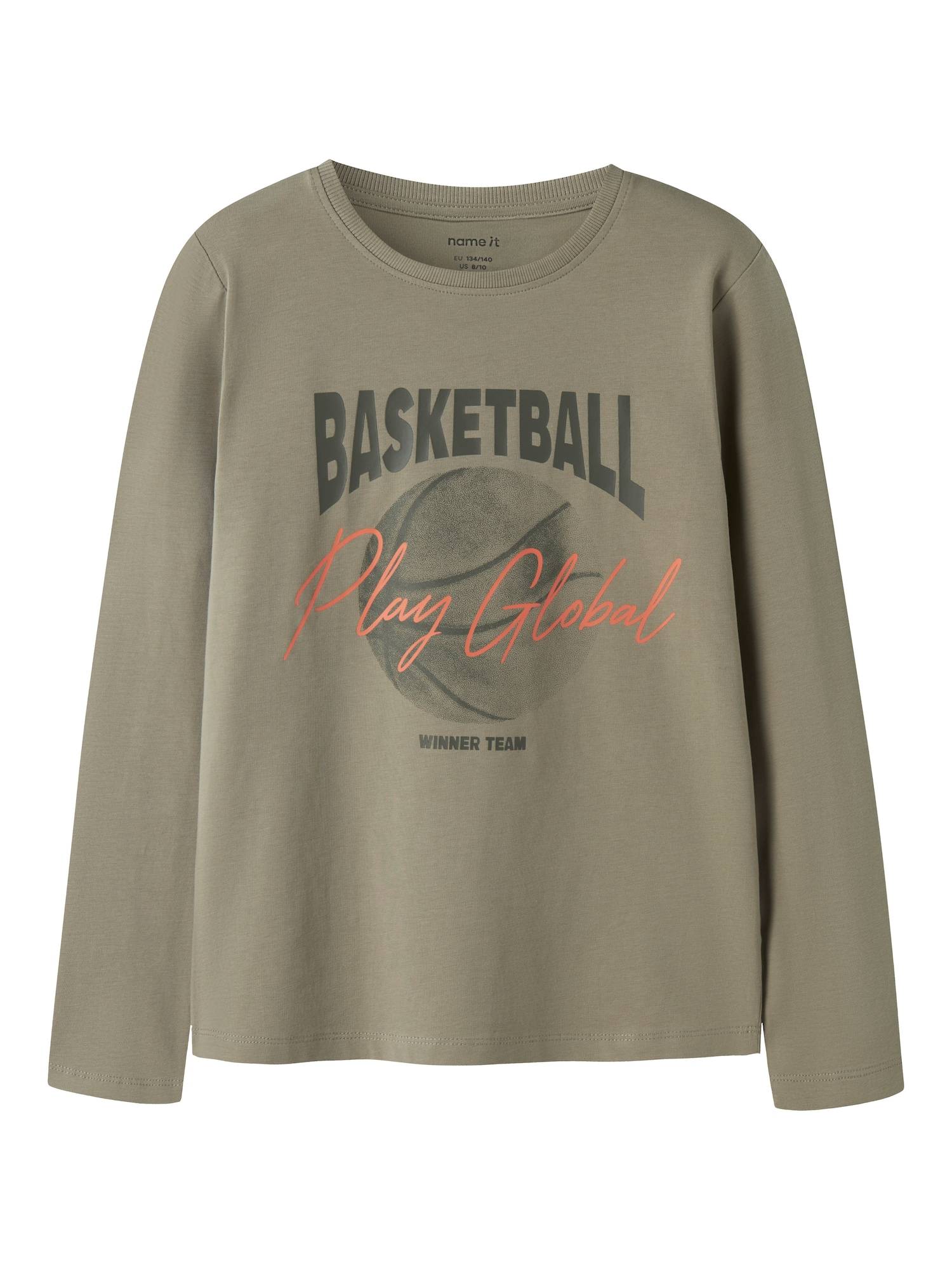 NAME IT T-shirt 'NKMVUX' khaki / lax