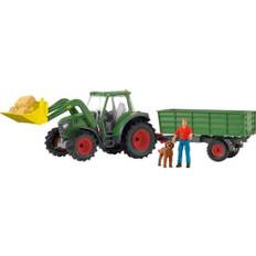 Schleich Farm World Traktor mit Anhänger 42608