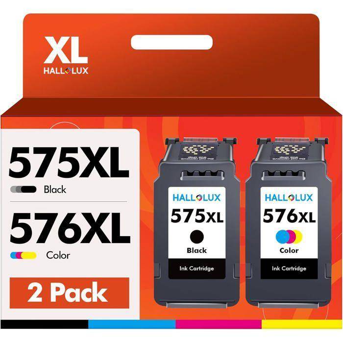 PG-575XL CL-576XL Patronersättning för Canon 575 och 576 575XL 576XL för Canon PIXMA TS3550i TS3551i TS3750i TR4750i TR4751i